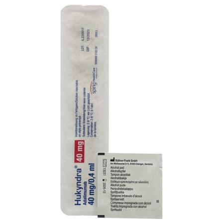 Hukyndra Inj L&ouml;s 40 mg/0.4ml pre-filled pen 6 x 0.4 ml - PrimeCare Global