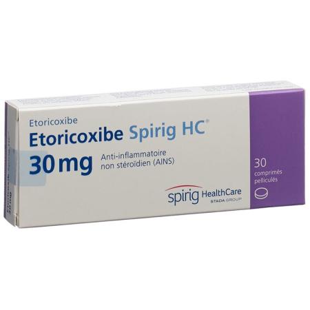 Etoricoxib Spirig HC Filmtabl 30 mg 30 pcs - PrimeCare Global