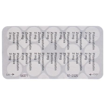 PITAVASTATIN Zentiva Filmtabl 2 mg - PrimeCare Global