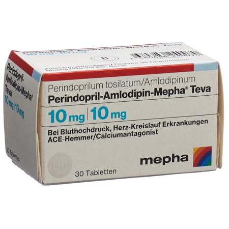 PERINDOPRIL Amlodipin-Mepha Teva 10/10mg - PrimeCare Global