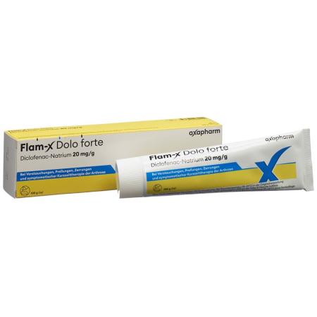 FLAM-X Dolo forte Gel 2 % - PrimeCare Global