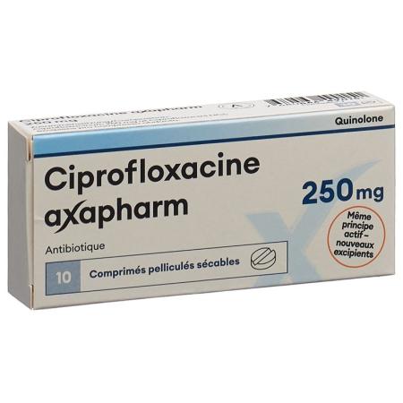 CIPROFLOXACIN axapharm Filmtabl 250 mg - PrimeCare Global