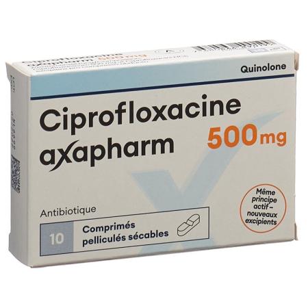 Ciprofloxacin axapharm Filmtabl 500 mg 20 pcs - PrimeCare Global