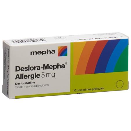Deslora-Mepha Allergy Filmtablet 5 mg 10 pcs - PrimeCare Global