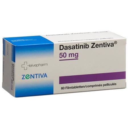 Dasatinib Zentiva Filmtabl 50 mg 60 pcs - PrimeCare Global