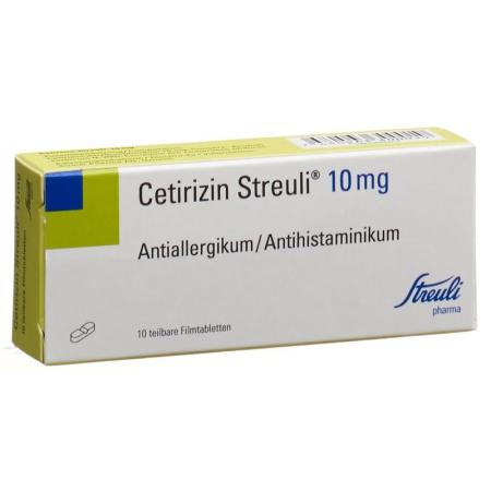 CETIRIZIN Streuli Filmtabl 10 mg - PrimeCare Global