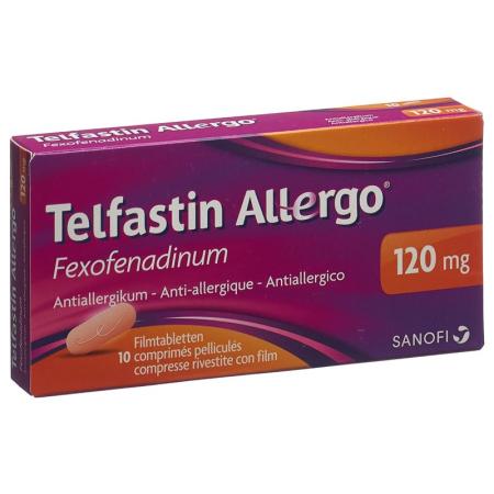 TELFASTIN ALLERGO Filmtabl 120 mg - PrimeCare Global