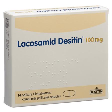 Lacosamide Desitin Filmtabl 100 mg 14 pcs - PrimeCare Global