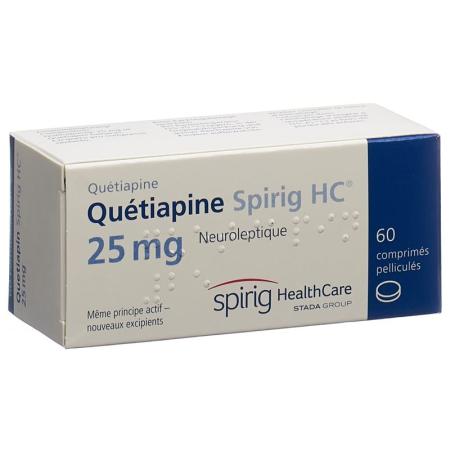 QUETIAPIN Spirig HC Filmtabl 25 mg - PrimeCare Global