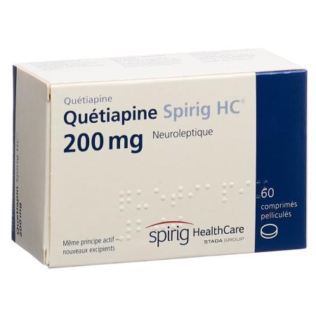 QUETIAPIN Spirig HC Filmtabl 200 mg - PrimeCare Global