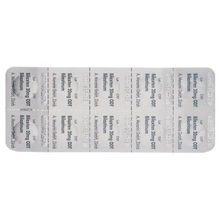 Bilaxten Melting Tabl 20 mg 50 pcs - PrimeCare Global