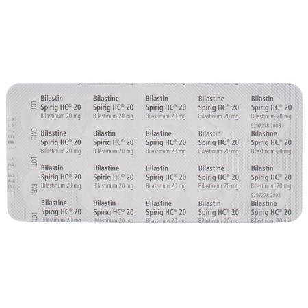 BILASTIN Spirig HC Tabl 20 mg - PrimeCare Global