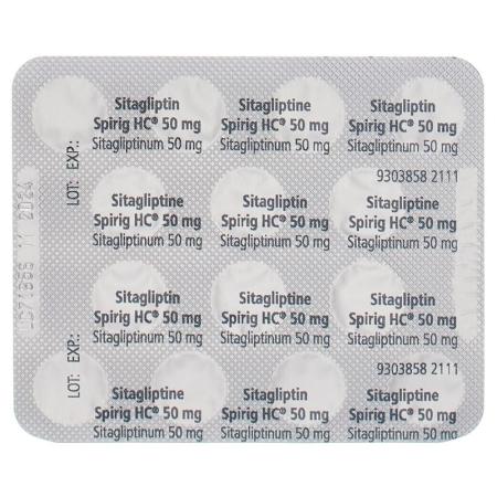 Sitagliptin Spirig HC Filmtabl 50 mg Ds 100 pcs - PrimeCare Global