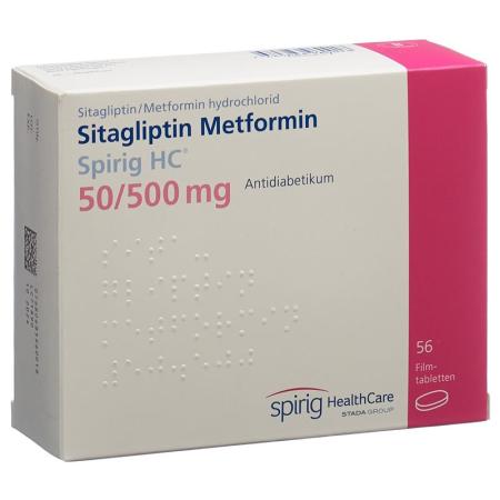 SITAGLIPTIN Metform Spirig HC 50/500mg - PrimeCare Global
