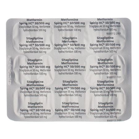 SITAGLIPTIN Metform Spirig HC 50/500mg - PrimeCare Global