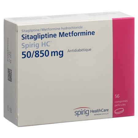 SITAGLIPTIN Metform Spirig HC 50/850mg - PrimeCare Global