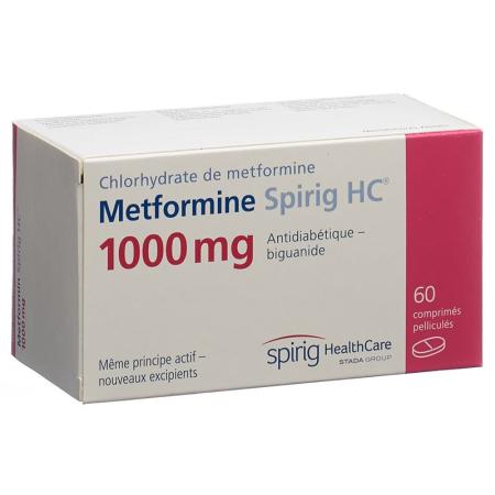 METFORMIN Spirig HC Filmtabl 1000 mg - PrimeCare Global