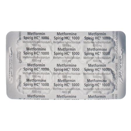 METFORMIN Spirig HC Filmtabl 1000 mg - PrimeCare Global