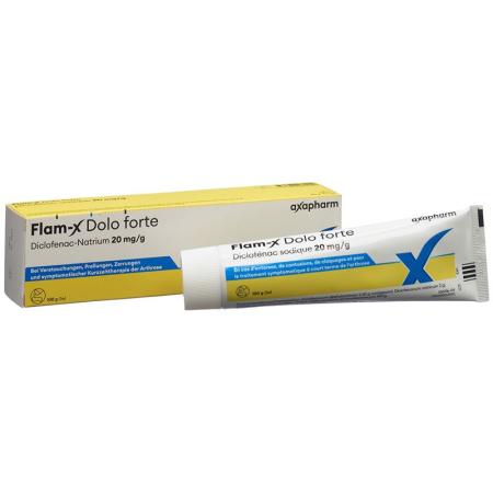 FLAM-X Dolo forte Gel 2 % - PrimeCare Global