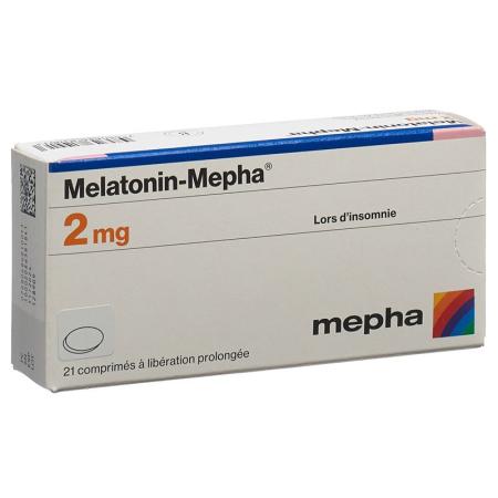 Melatonin-Mepha Ret Tabl 2 mg Ds 100 pcs - PrimeCare Global