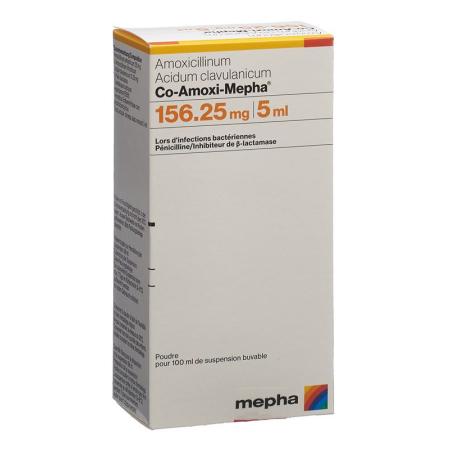 CO-AMOXI Mepha Plv 156.25 mg f Susp - PrimeCare Global