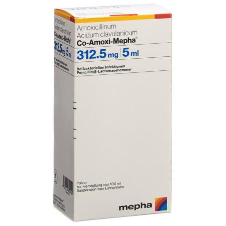 CO-AMOXI Mepha Plv 312.5 mg f Susp - PrimeCare Global