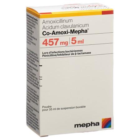 CO-AMOXI Mepha Plv 457 mg f Susp - PrimeCare Global