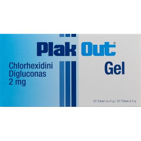 Plak Out Gel 20 x 5 g - PrimeCare Global