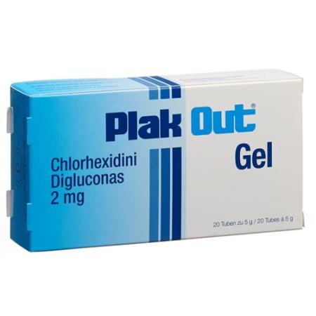Plak Out Gel 20 x 5 g - PrimeCare Global