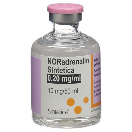 NORADRENALIN Sintetica Inf Lös 10 mg/50ml - PrimeCare Global