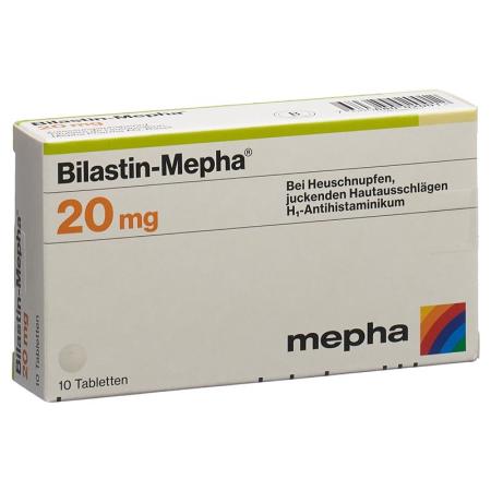 Bilastin-Mepha Tabl 20 mg 10 pcs - PrimeCare Global