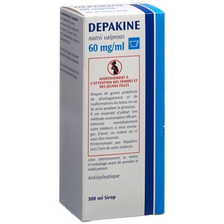 Depakine syrup 60 mg/ml bottle 300 ml - PrimeCare Global