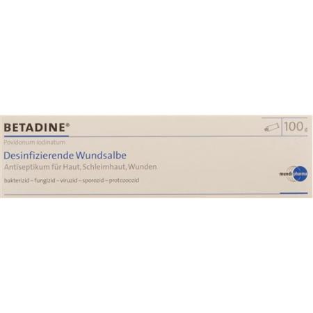 Betadine disinfecting wound ointment Tb 100 g - PrimeCare Global
