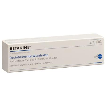 Betadine disinfecting wound ointment Tb 100 g - PrimeCare Global