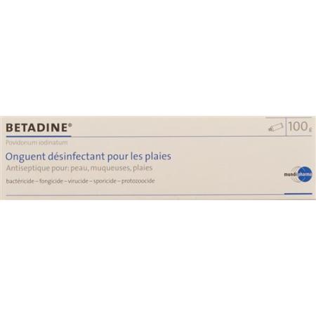 Betadine disinfecting wound ointment Tb 100 g - PrimeCare Global