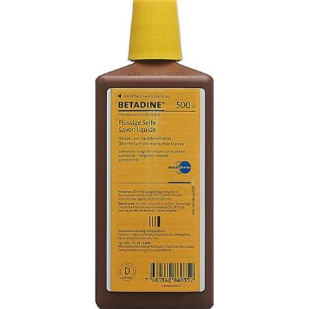 Betadine soap liq bottle 500 ml - PrimeCare Global