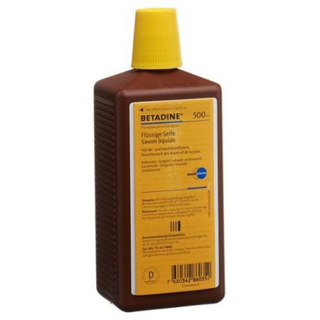 Betadine soap liq bottle 500 ml - PrimeCare Global