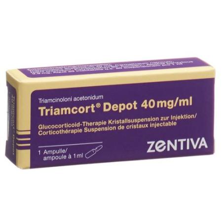 Triamcort Depot Krist Susp 40mg/ml amp 1ml - PrimeCare Global
