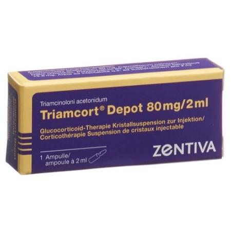 Triamcort Depot Krist Susp 80mg/2ml &amp; 2ml - PrimeCare Global