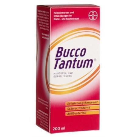 Bucco Tantum Mouthwash and Gargle Solution Fl 200 ml - PrimeCare Global