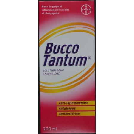 Bucco Tantum Mouthwash and Gargle Solution Fl 200 ml - PrimeCare Global
