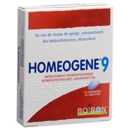 Homeogene Boiron No 9 tabl 60 pcs - PrimeCare Global