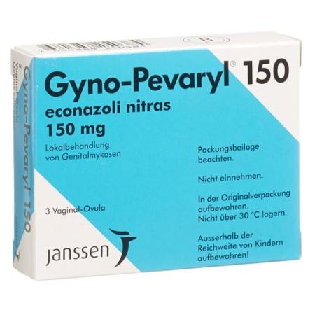 Gyno-Pevaryl Ovula 150 mg 3 pcs - PrimeCare Global
