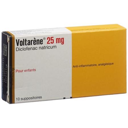 Voltaren Supp 25 mg child 10 pcs - PrimeCare Global