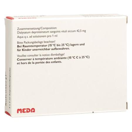 Solcoseryl Inj Loes 212.5mg/5ml 5amp 5ml - PrimeCare Global