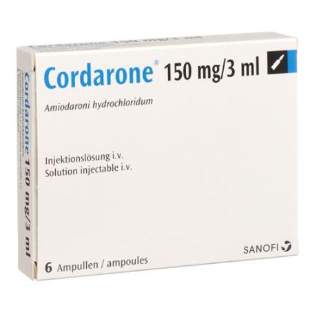 Cordarone Inj Loes 150mg/3ml 6amp 3ml - PrimeCare Global