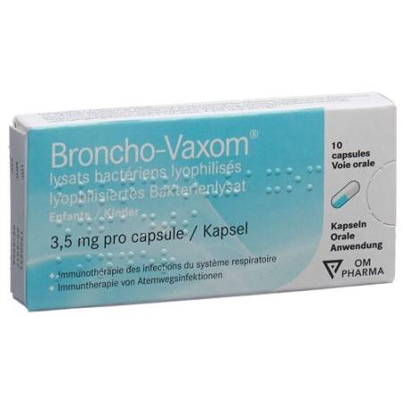 Broncho-Vaxom Children 10 Capsules - PrimeCare Global