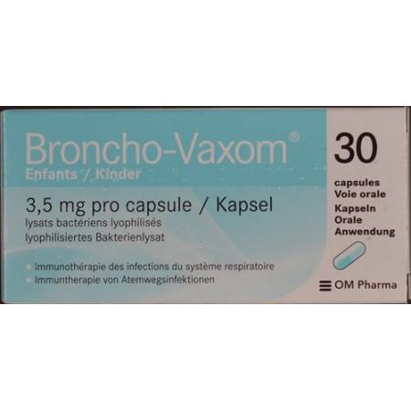 Broncho-Vaxom Children 30 Capsules - PrimeCare Global