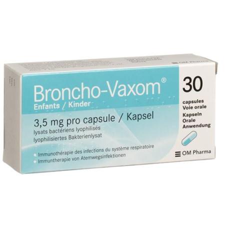 Broncho-Vaxom Children 30 Capsules - PrimeCare Global