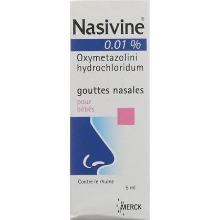 Nasivin Gtt Nas 0.01% B&eacute;b&eacute; Fl 5ml - PrimeCare Global